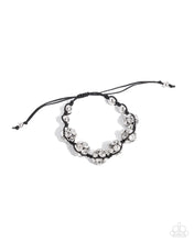 Load image into Gallery viewer, paparazzi-accessories-knotted-kindness-black-bracelet