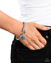 Load image into Gallery viewer, Heart Hour - Blue Bracelet - Paparazzi Jewelry