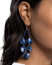 Load image into Gallery viewer, Coastal Century - Blue Earrings - Paparazzi Jewelry