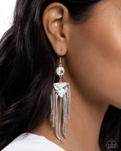 Load image into Gallery viewer, Maven Musings - White Earrings - Paparazzi Jewelry