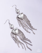 Load image into Gallery viewer, Maven Musings - White Earrings - Paparazzi Jewelry