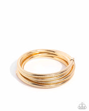 Load image into Gallery viewer, paparazzi-accessories-coiled-command-gold-bracelet