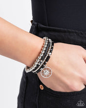 Load image into Gallery viewer, Nuanced Navigator - Black Bracelet - Paparazzi Jewelry