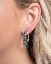 Load image into Gallery viewer, Ritzy Reputation - Blue Earrings - Paparazzi Jewelry