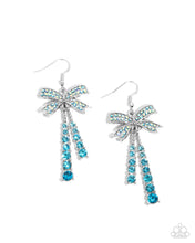 Load image into Gallery viewer, paparazzi-accessories-date-night-decadence-blue-earrings