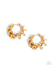 Load image into Gallery viewer, paparazzi-accessories-corkscrew-chic-gold-earrings