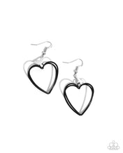 Load image into Gallery viewer, paparazzi-accessories-acceptable-affection-black-earrings