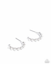 Load image into Gallery viewer, paparazzi-accessories-pearly-passage-white-earrings