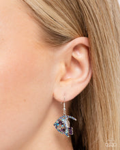 Load image into Gallery viewer, Fancy Free Fish - Purple Earrings - Paparazzi Jewelry