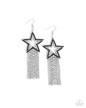 Load image into Gallery viewer, paparazzi-accessories-sunset-superstar-black-earrings