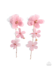 Load image into Gallery viewer, paparazzi-accessories-balletcore-pink-post earrings