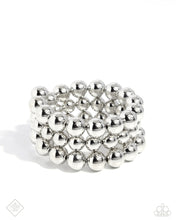 Load image into Gallery viewer, paparazzi-accessories-refreshing-raindrops-silver-bracelet