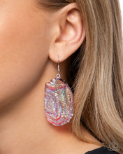 Load image into Gallery viewer, Artistic Avenue - Pink Earrings - Paparazzi Jewelry