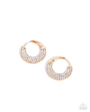 Load image into Gallery viewer, paparazzi-accessories-winking-whimsy-gold-earrings