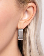 Load image into Gallery viewer, Vendetta Vanity - Silver Earrings - Paparazzi Jewelry