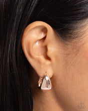 Load image into Gallery viewer, Thick as Thieves - Rose Gold Earrings - Paparazzi Jewelry