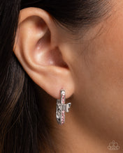 Load image into Gallery viewer, Aerial Authority - Pink Earrings - Paparazzi Jewelry