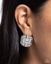 Load image into Gallery viewer, Woven Wisdom - Silver Earrings - Paparazzi Jewelry