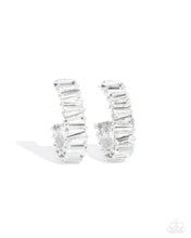 Load image into Gallery viewer, paparazzi-accessories-permissible-pizzazz-white-earrings