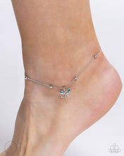 Load image into Gallery viewer, Dainty Dragonfly - Blue Anklet - Paparazzi Jewelry