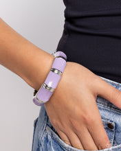Load image into Gallery viewer, Pearlized Promise - Purple Bracelet - Paparazzi Jewelry