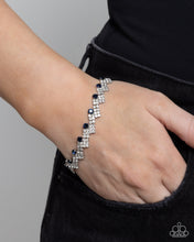 Load image into Gallery viewer, Fateful Finish - Blue Bracelet - Paparazzi Jewelry