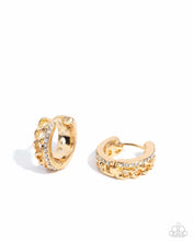 Load image into Gallery viewer, paparazzi-accessories-lethal-layers-gold-earrings