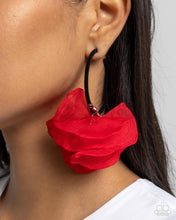 Load image into Gallery viewer, Passionate Promenade - Red Earrings - Paparazzi Jewelry