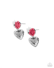 Load image into Gallery viewer, paparazzi-accessories-girly-grade-pink-post earrings