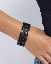 Load image into Gallery viewer, Riding the Clutch - Black Bracelet - Paparazzi Jewelry