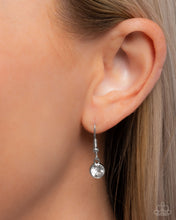 Load image into Gallery viewer, Heartbroken Bling - White Necklace - Paparazzi Jewelry