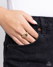 Load image into Gallery viewer, Dreaming of Decadence - Purple Ring - Paparazzi Jewelry