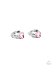 Load image into Gallery viewer, paparazzi-accessories-tenuous-touch-pink-earrings