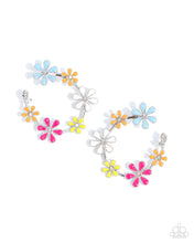 Load image into Gallery viewer, paparazzi-accessories-wreathed-welcome-multi-post earrings