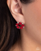 Load image into Gallery viewer, Grace Personified - Red Post Earrings - Paparazzi Jewelry