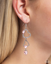 Load image into Gallery viewer, Courting Cascade - Pink Earrings - Paparazzi Jewelry