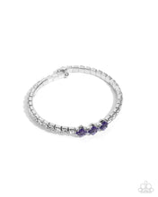 Load image into Gallery viewer, paparazzi-accessories-pointed-production-purple-bracelet