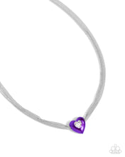 Load image into Gallery viewer, paparazzi-accessories-malibu-infatuation-purple-necklace