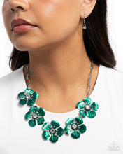 Load image into Gallery viewer, Eternal Efflorescence - Green Necklace - Paparazzi Jewelry
