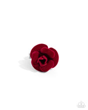 Load image into Gallery viewer, paparazzi-accessories-relaxed-rosette-red