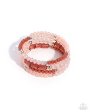 Load image into Gallery viewer, paparazzi-accessories-defaced-dance-pink-bracelet