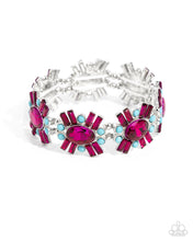 Load image into Gallery viewer, paparazzi-accessories-bewildering-bling-pink-bracelet
