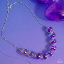 Load image into Gallery viewer, Iridescent Identity - Purple Necklace - Paparazzi Jewelry