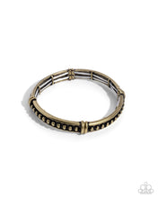 Load image into Gallery viewer, paparazzi-accessories-studded-surprise-brass-bracelet