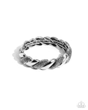 Load image into Gallery viewer, paparazzi-accessories-captivating-curls-silver-bracelet