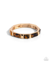Load image into Gallery viewer, paparazzi-accessories-acrylic-accent-gold-bracelet