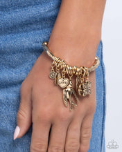 Load image into Gallery viewer, Wild and Scenic - Gold Bracelet - Paparazzi Jewelry