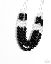 Load image into Gallery viewer, paparazzi-accessories-speckled-statement-black-necklace