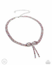 Load image into Gallery viewer, paparazzi-accessories-buckingham-bow-pink-necklace