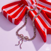 Load image into Gallery viewer, Buckingham Bow - Pink Necklace - Paparazzi Jewelry